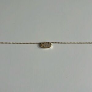 Kendra Scott Gold Oval Pendant Necklace